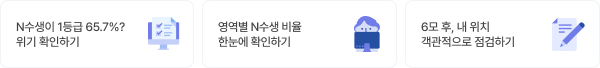 합격예측 커트라인 이미지